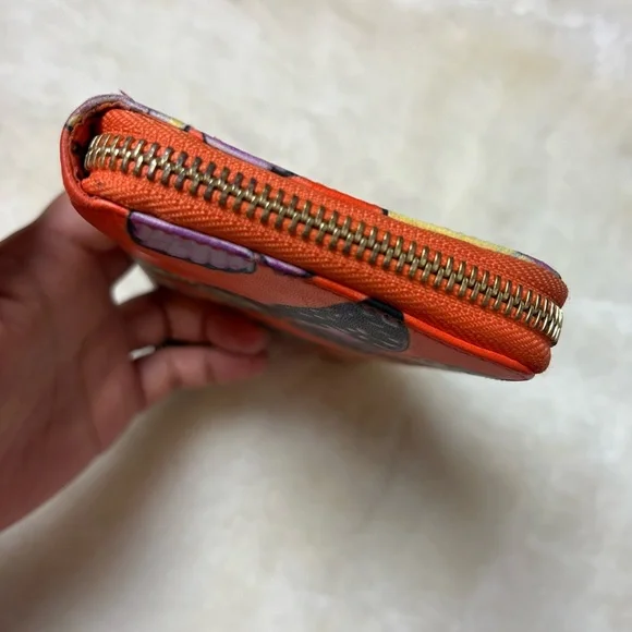 Loewe Butterfly Long Wallet With Black Tassels on Zipper - Picture 5 of 12